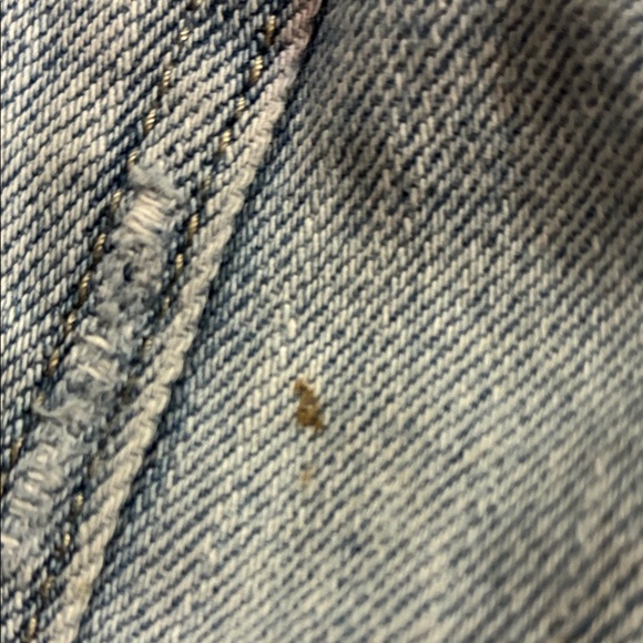 Distressed Light Blue Women's Jeans - Picture 3 of 3